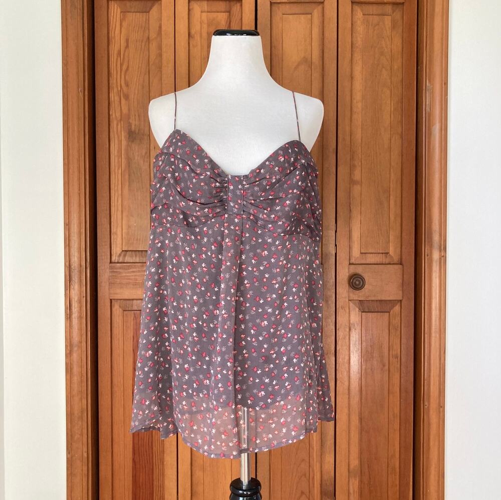 American Eagle Chiffon Tank Top, Size XL